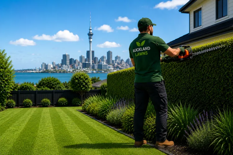 Hedge trimming Auckland service